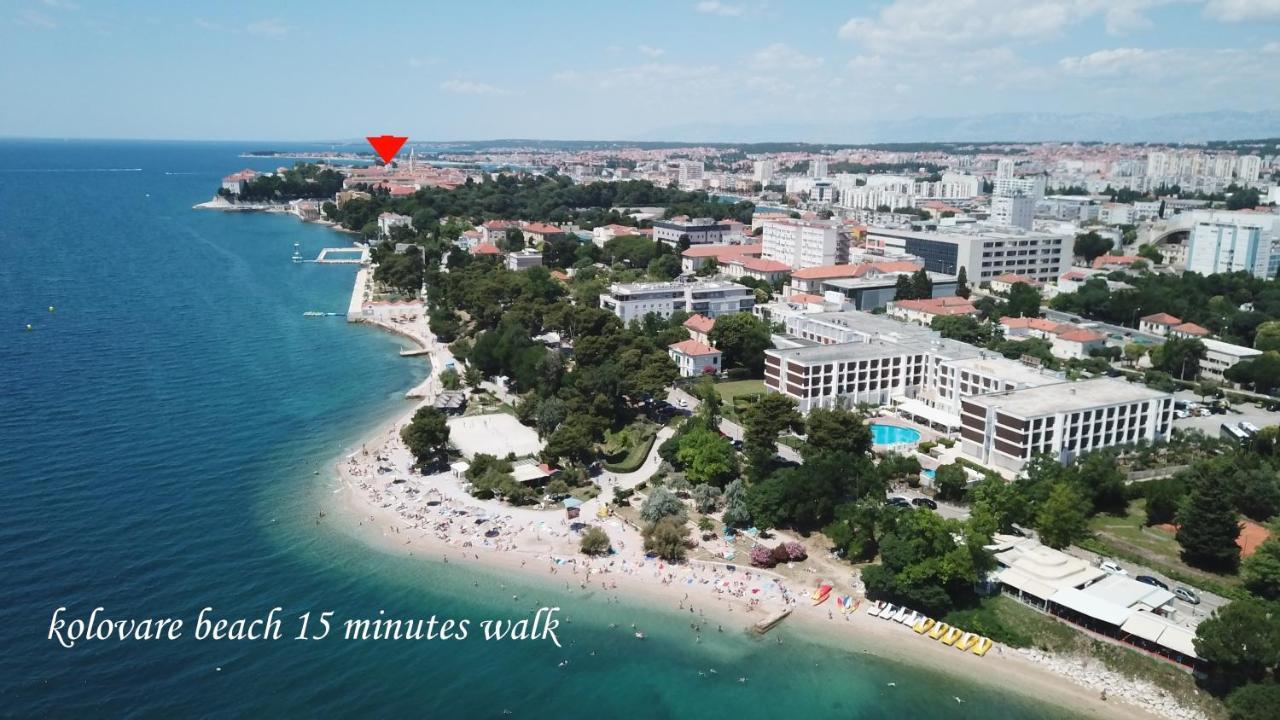 Apartman Junona - Poluotok Na Dlanu Zadar Buitenkant foto